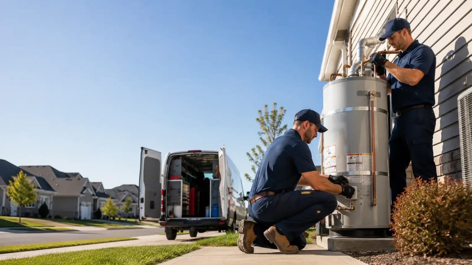 Water Heater Installation in Burnham, PA